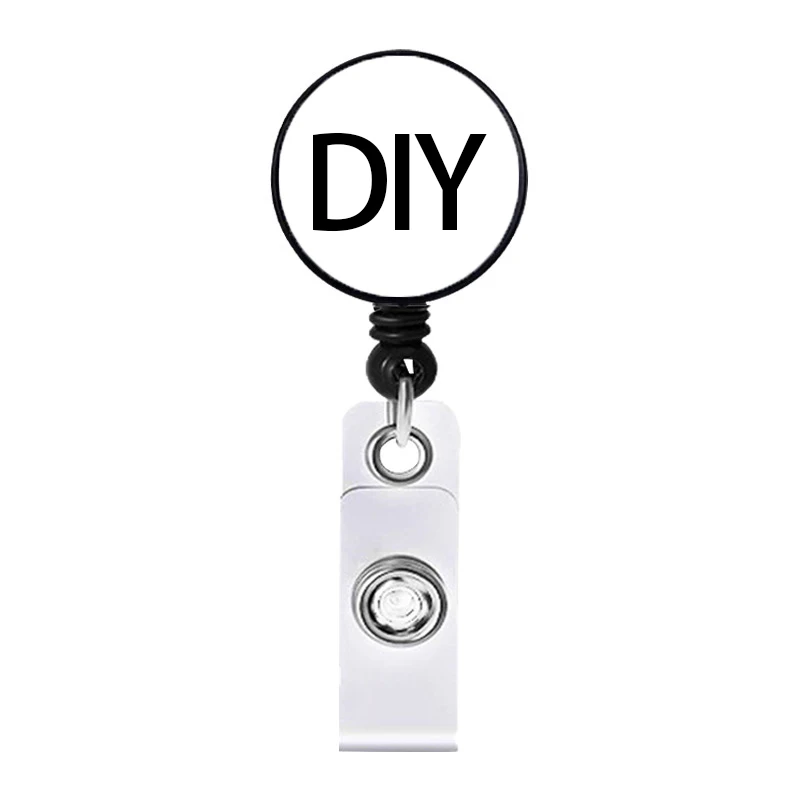 Church priest Badge Reels Retractable Hospital  Badge Holder Reel  ID Card Holder