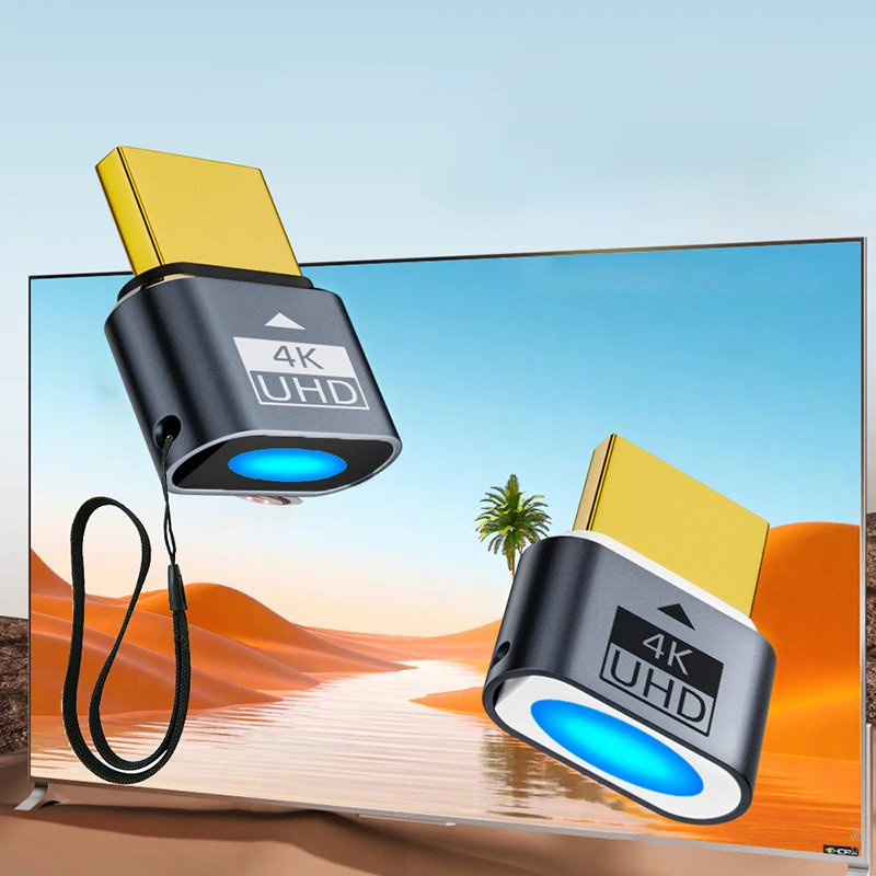 

4K 60 Гц ПК Графическая карта Cheater Виртуальный дисплей для ноутбука Настольный графический процессор Инструменты для тестирования Тестер Аксессуары Игровая студия