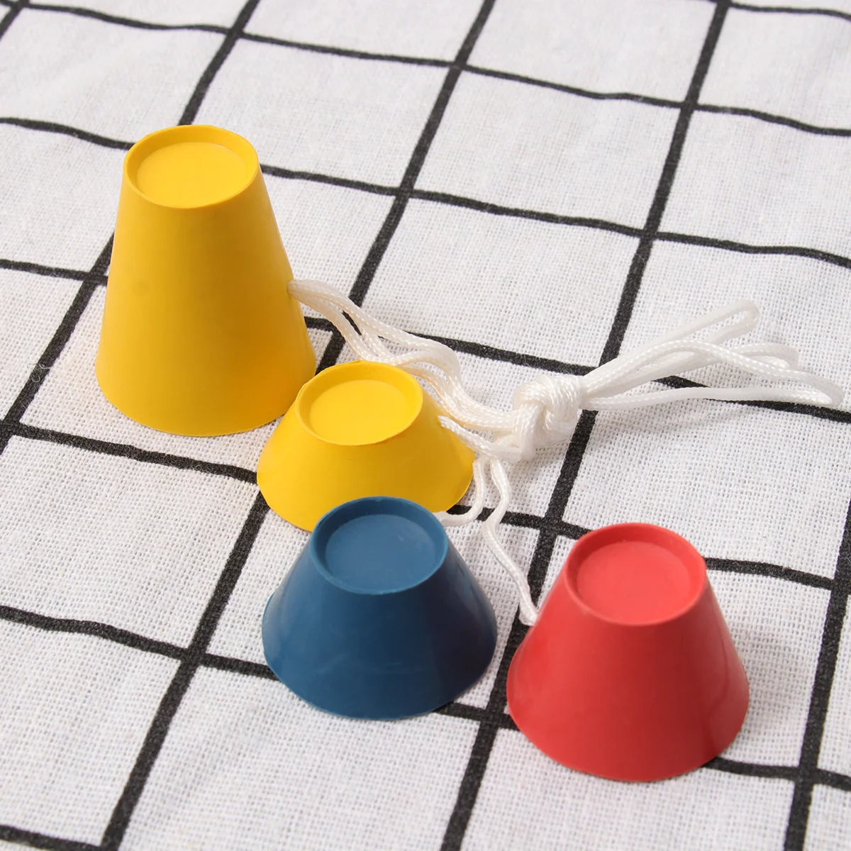 

4Pcs Golf Tees Rubber Jumbo Size Four Heights Yellow Red Winter Frosty Days Winter Rubber Jumbo Tees