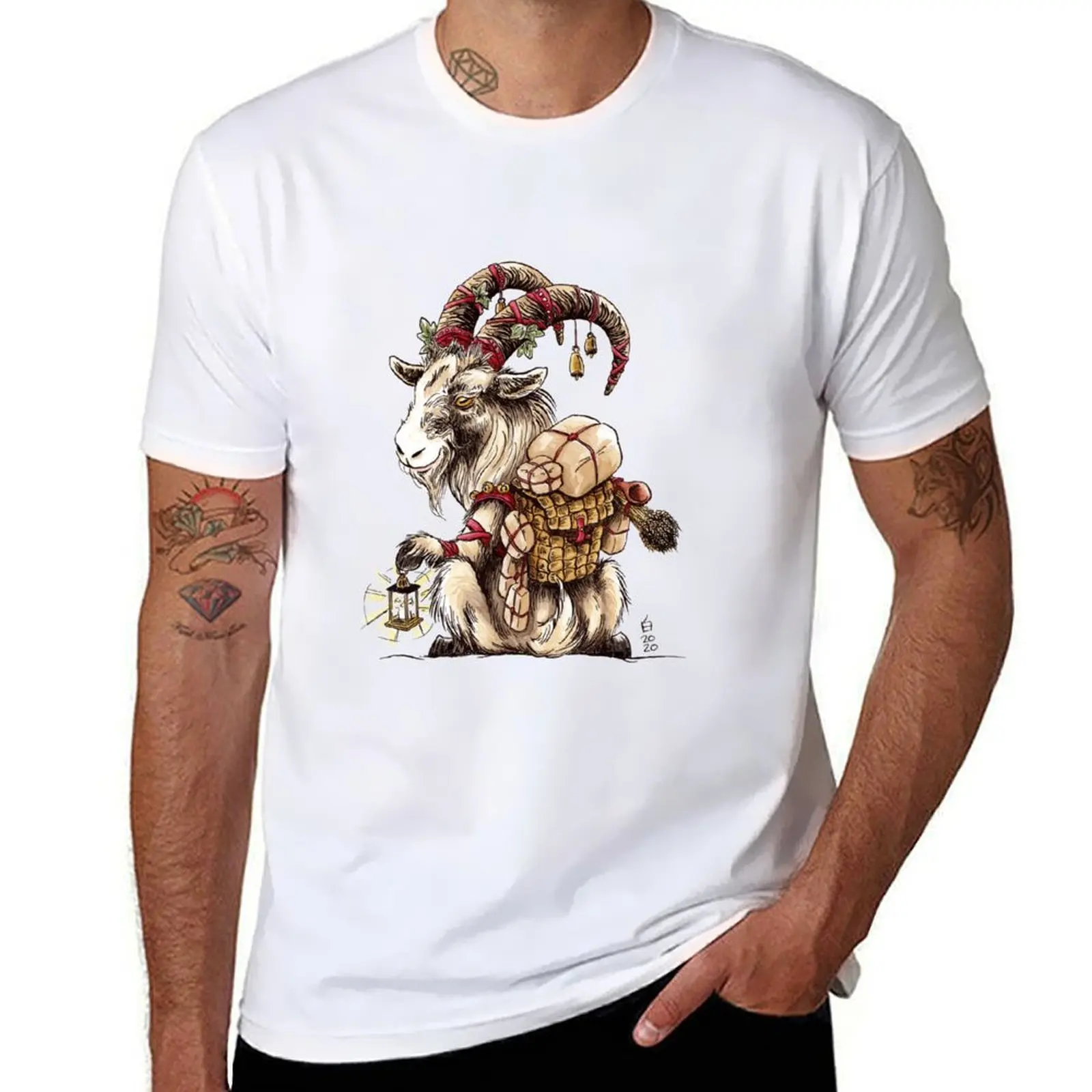 

The Yule Goat 2 T-Shirt t shirts for man pack white man graphic t shirt man t shirt designer T-Shirt