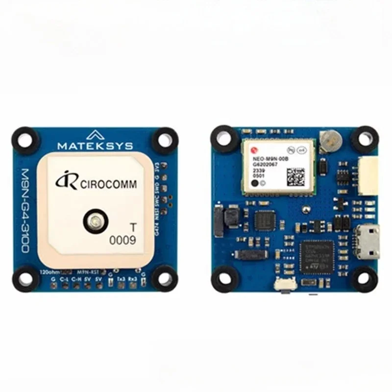 MATEK MATEKSYS M9N-G4-3100 GNSS GPS Module CIROCOMM G474 RM3100 Support DroneCAN UART MSP for FPV Drone DIY Parts