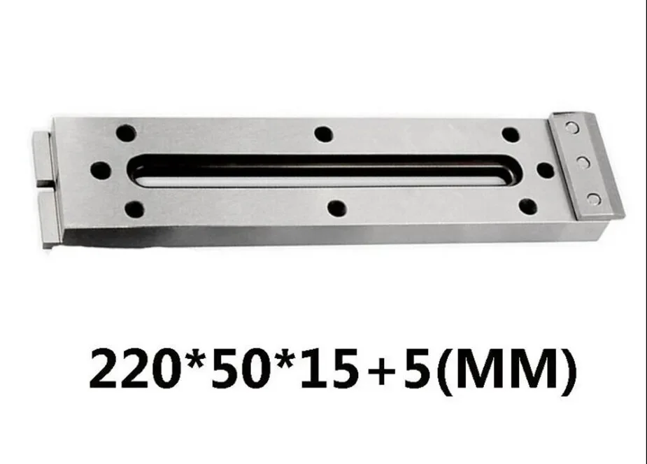 220*50*15MM Fixture Board Stainless Jig For Clamping And Leveling CNC Wire EDM Parts