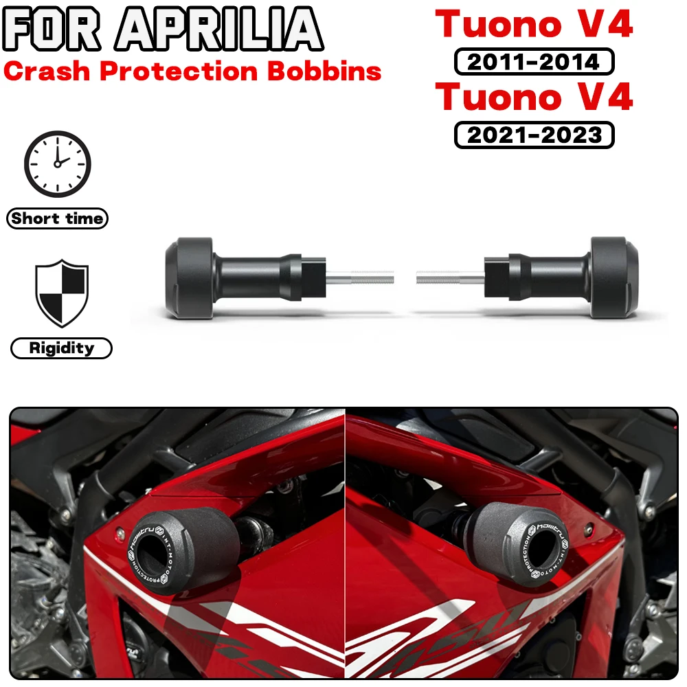 

For APRILIA Tuono V4 2011-2014 2021-2023 Motorcycle Frame Crash Protection Sliders Falling Protector Engine Protect Kit