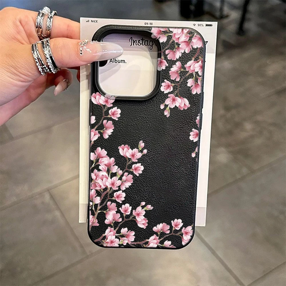 Flowers  suitablePhone Case For iPhone 17 Pro Max 16E 15 Pro 14 13 12 11 Mini AIR XS XR XS 8Plus series, a stylish gift for frie