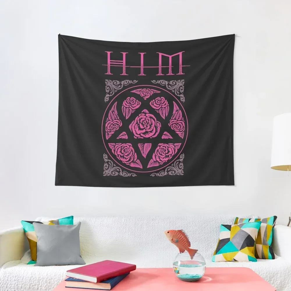 

Him Band Tapestry Things To Decorate The Room Aesthetic Room Decoration Decoration For Home Decorative Wall Mural Tapestry