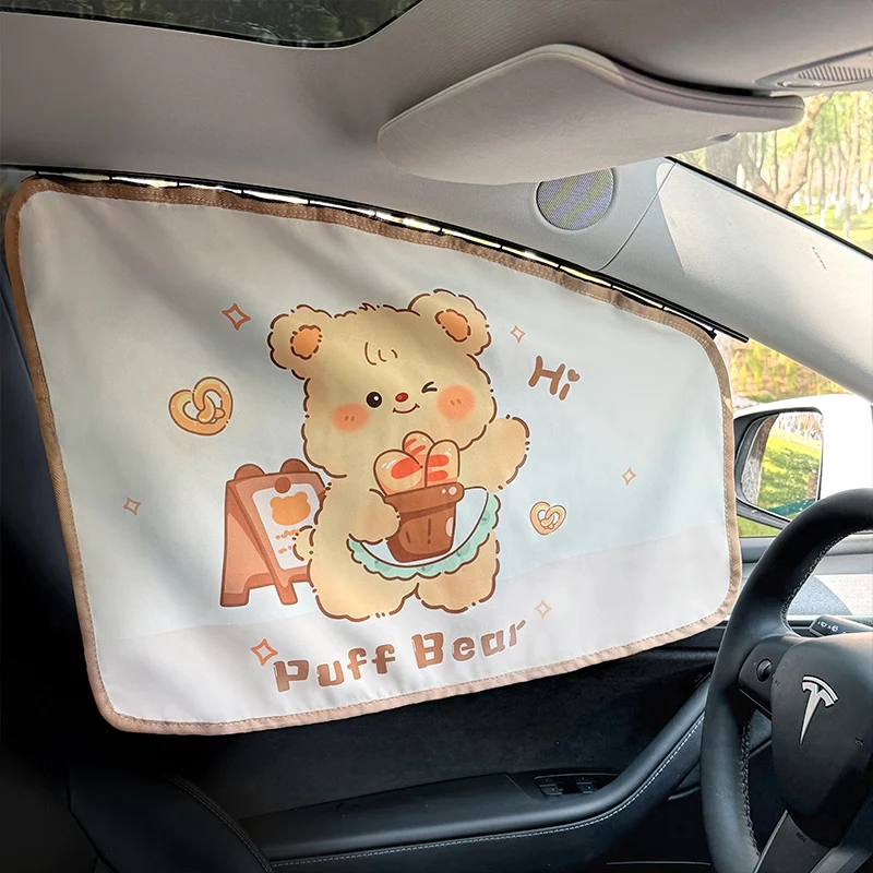 

Embedded Car Window Curtain Tra Interior Sunade Privacy Blind Baby Vehicle Light Bloing Curtain Auttive Accories