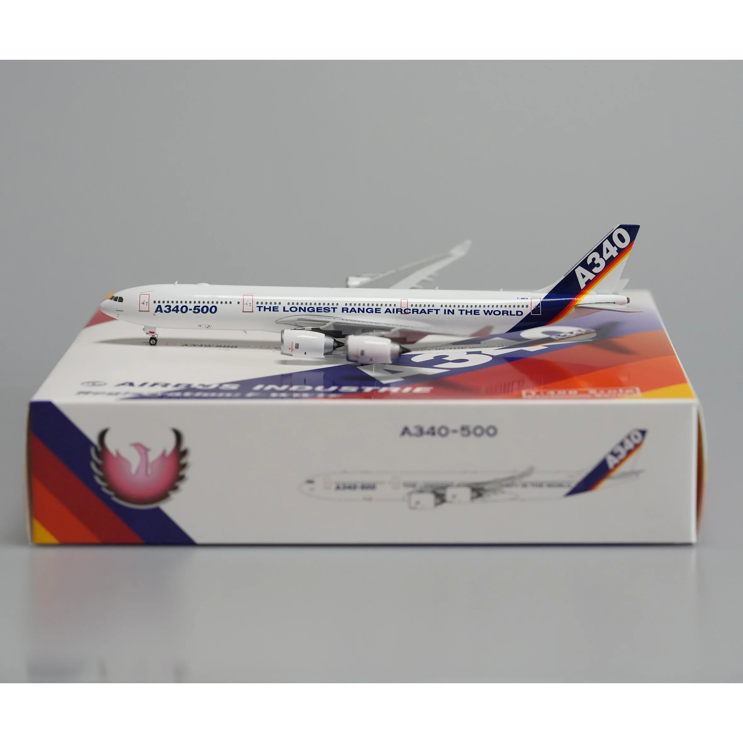 1/400 P11915 A340-500 aircraft model F-WWTE factory painted Alloy finished aircraft model