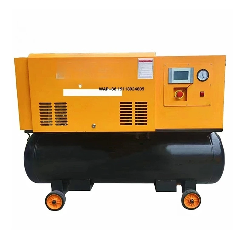 

High Performance Silent 4KW 7.5KW 15KW Screw Air Compressor for Sandblast