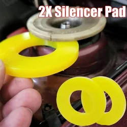 2/4PCS Yellow Car Trunk Automobiles Front Strut Top Mount Tower Steering Suspension Shock Absorber Ring Pads Cushion Protector