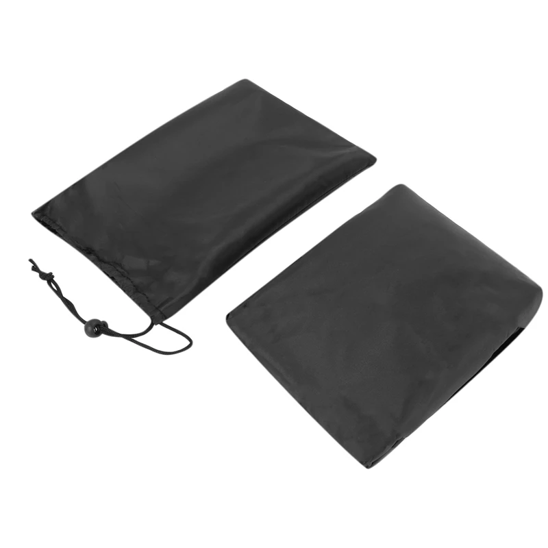 2X Non-Folding Treadmill Cover Treadmill Protective Cover Suitable for Indoor or Outdoor (Black)