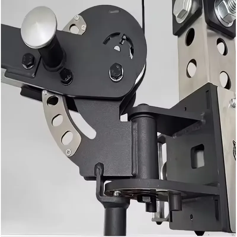 Upgraded Adjustable Pulley System Attachment for Rack for Back ,chest, and Core Muscle Training Functional Fitness Add-On