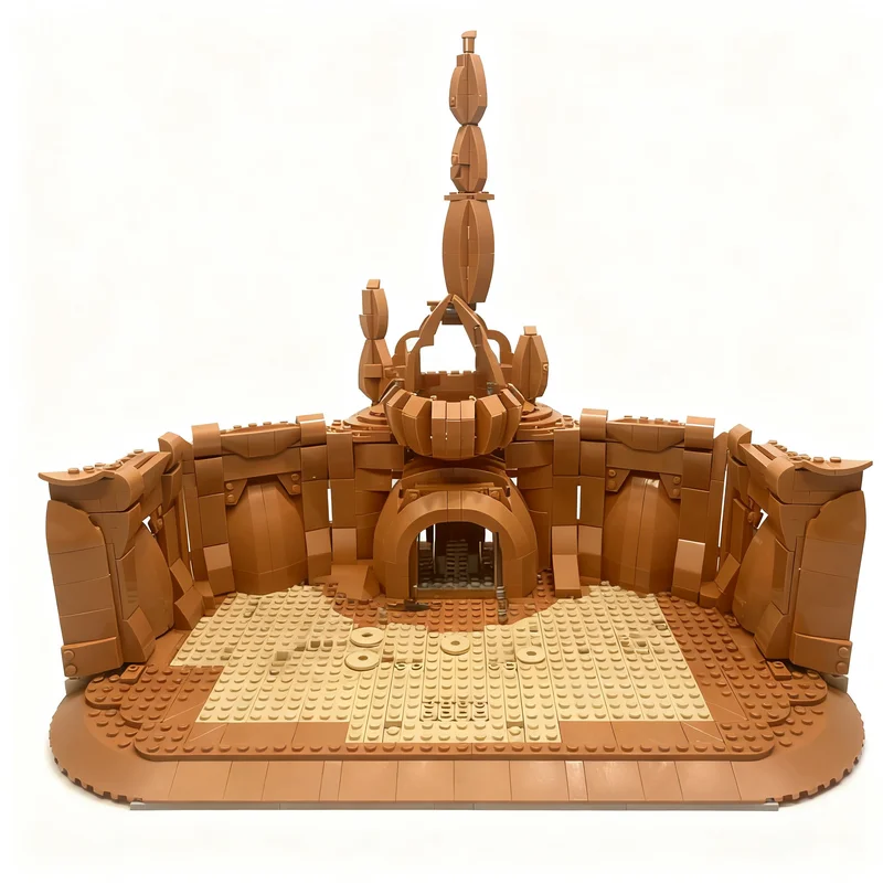 1348pcs MOC Star Battle Geonosis Arena Alternate Build Model Building Blocks Construction Toy Christmas Gift Art Birthday 3D