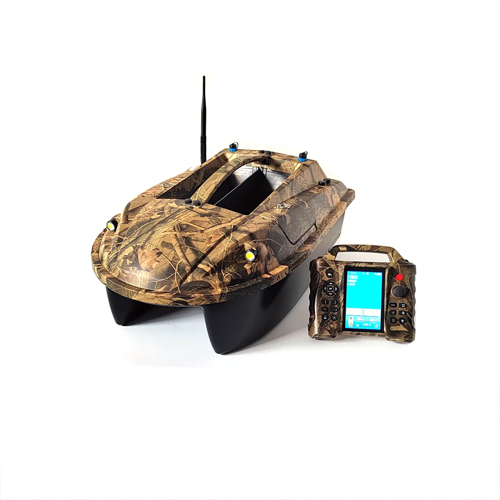 New Upgrade Bait Boat 116 Points Gps Sonar 500M Distance Remote Control Bait Fishing Boat Freshwater Saltwater Carp Fishing Boat