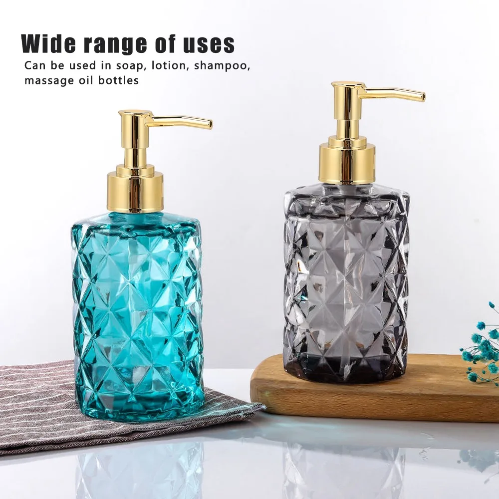 3 PCS ABS Perfume Bottle Pump 360 Degree Rotation Gold Silver Emulsion Dispenser Pump Universal Threaded Pressure Pump
