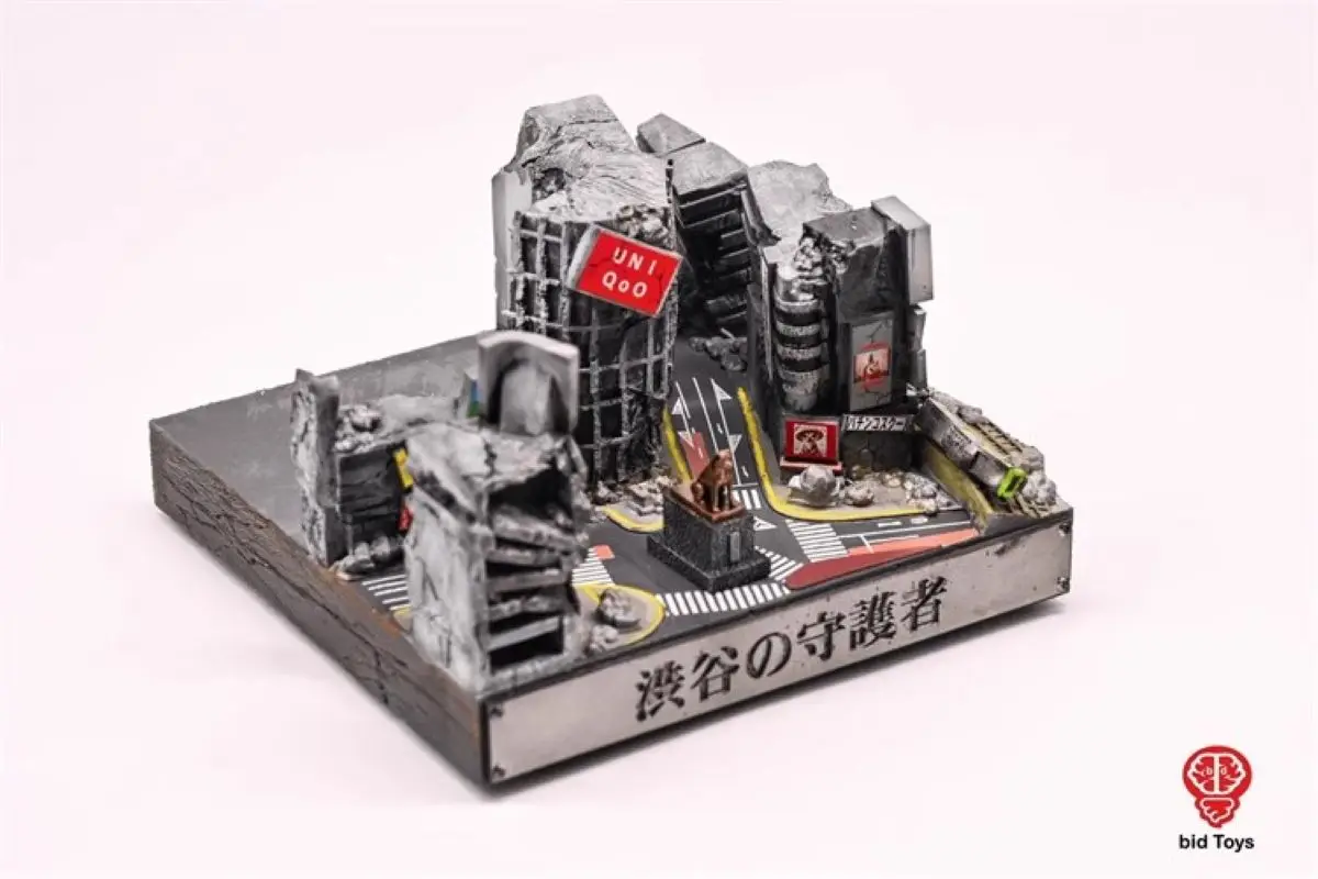 Bid Toys Bid2501-03, accessoires de scène de soldat, ornement de chien et de plate-forme, Kit de Garage, modèle de jouet, en Stock