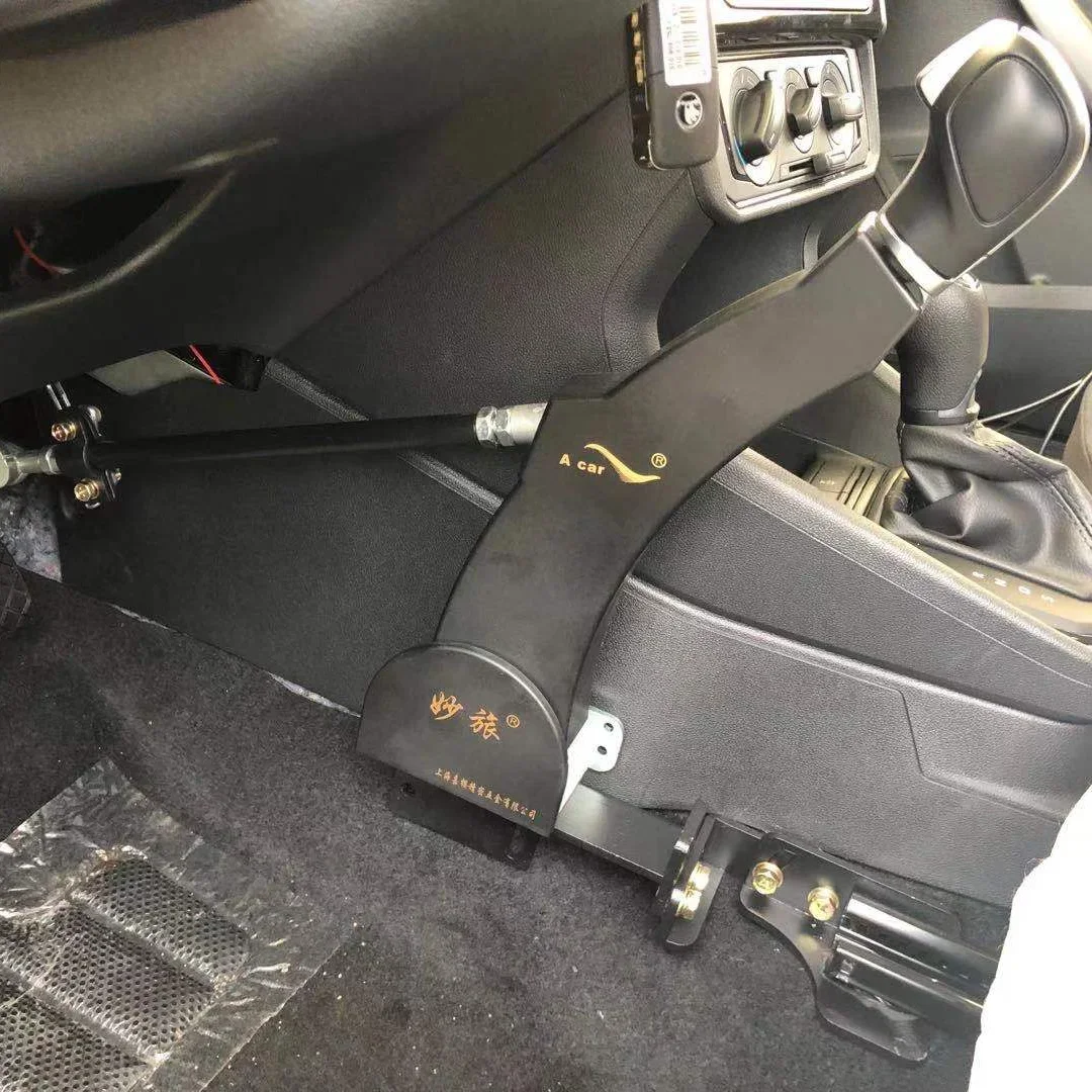 

Handicap Car Brake And Throttle In Hand Control Portable Disabled Driving Help Hand Control For Handicapped