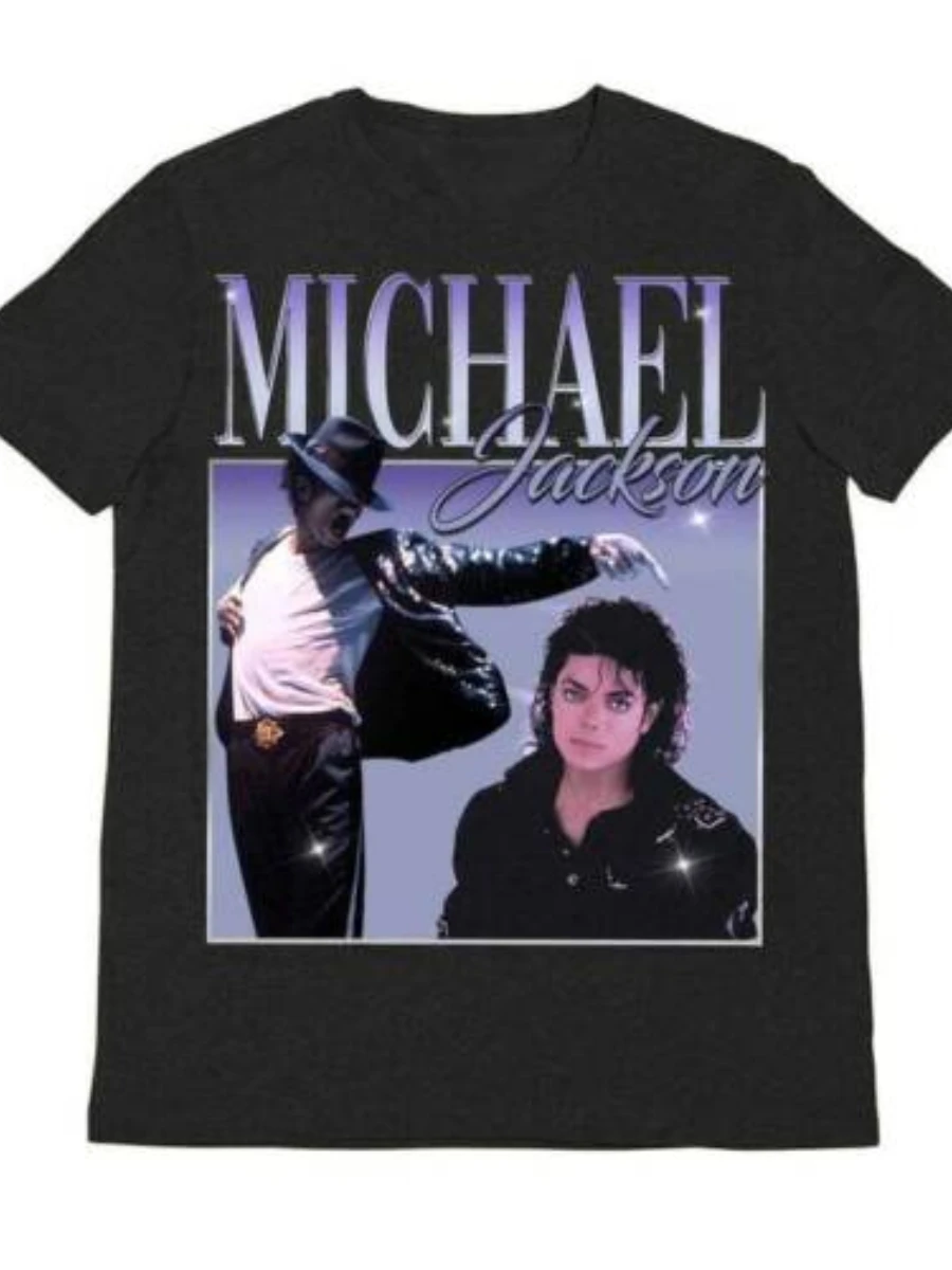 Michael Jackson Thriller World Tour Album T-Shirt Vintage Vintage Men\'s Gift T-Shirt Hot Sale