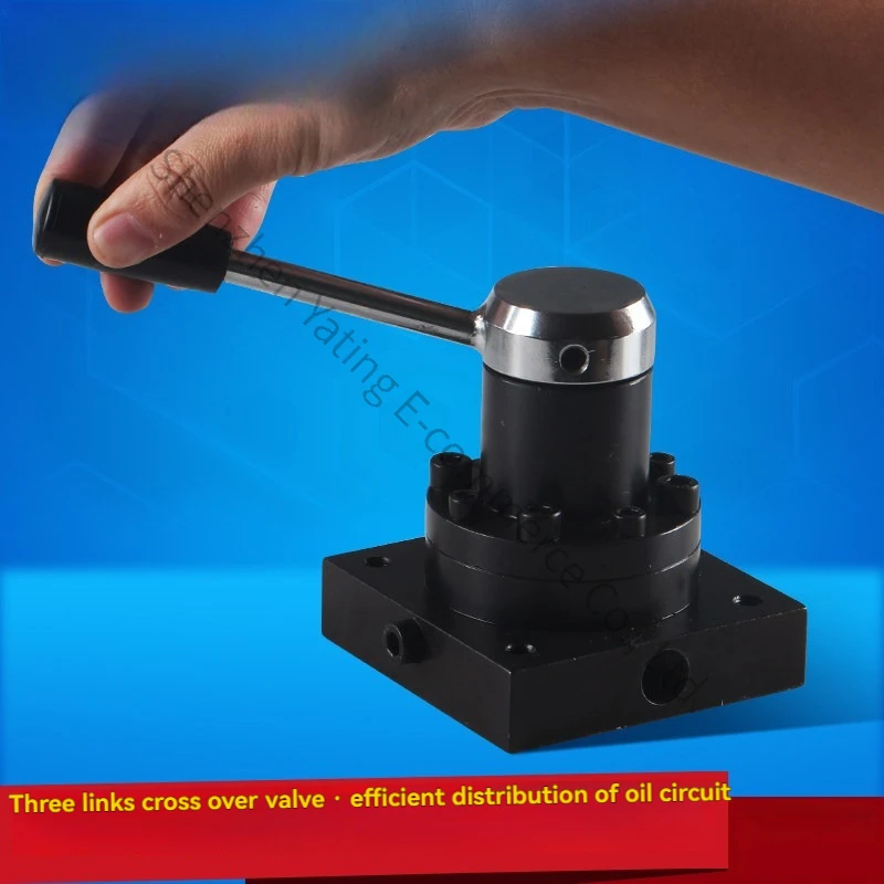 Three-way Valve Steering Valve Three-position Four-way Dedicated To Busbar Processing Machine High-pressure Circuit Distributor