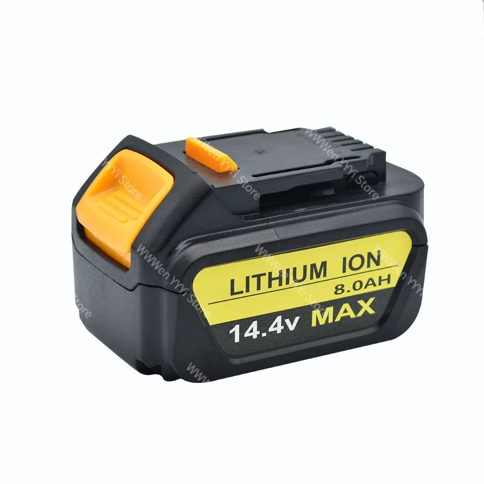 DCB141 14.4V do elektronarzędzi Dewalt 8.0Ah akumulator DCB142 DCD735L2 DCF835C2 DCF835L2 DCL030 DCB140 akumulator litowo-jonowy