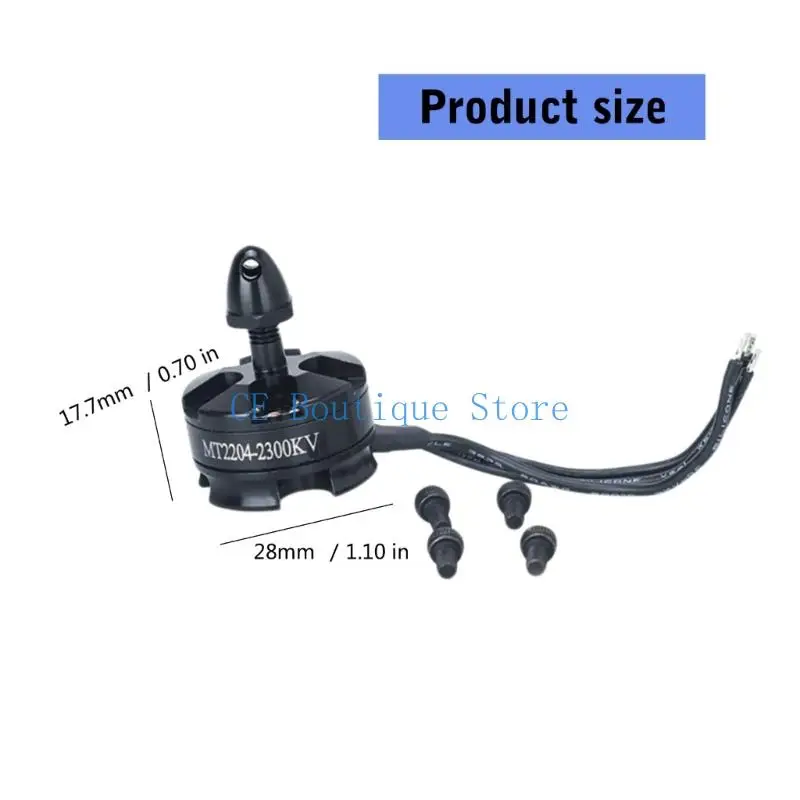 652f Traverser MT2204 2300kV Motor sin escobillas para UAV multirotor Velocidad excepcional