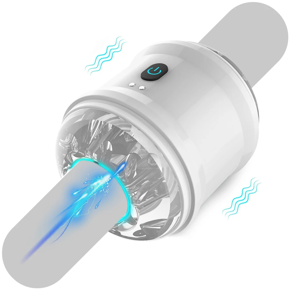 10 أوضاع اهتزاز كوب طائرة كهربائية ذكر القضيب ممارسة تأخير القذف المدرب للكبار الذكور الاستمناء الجنس لعب #1