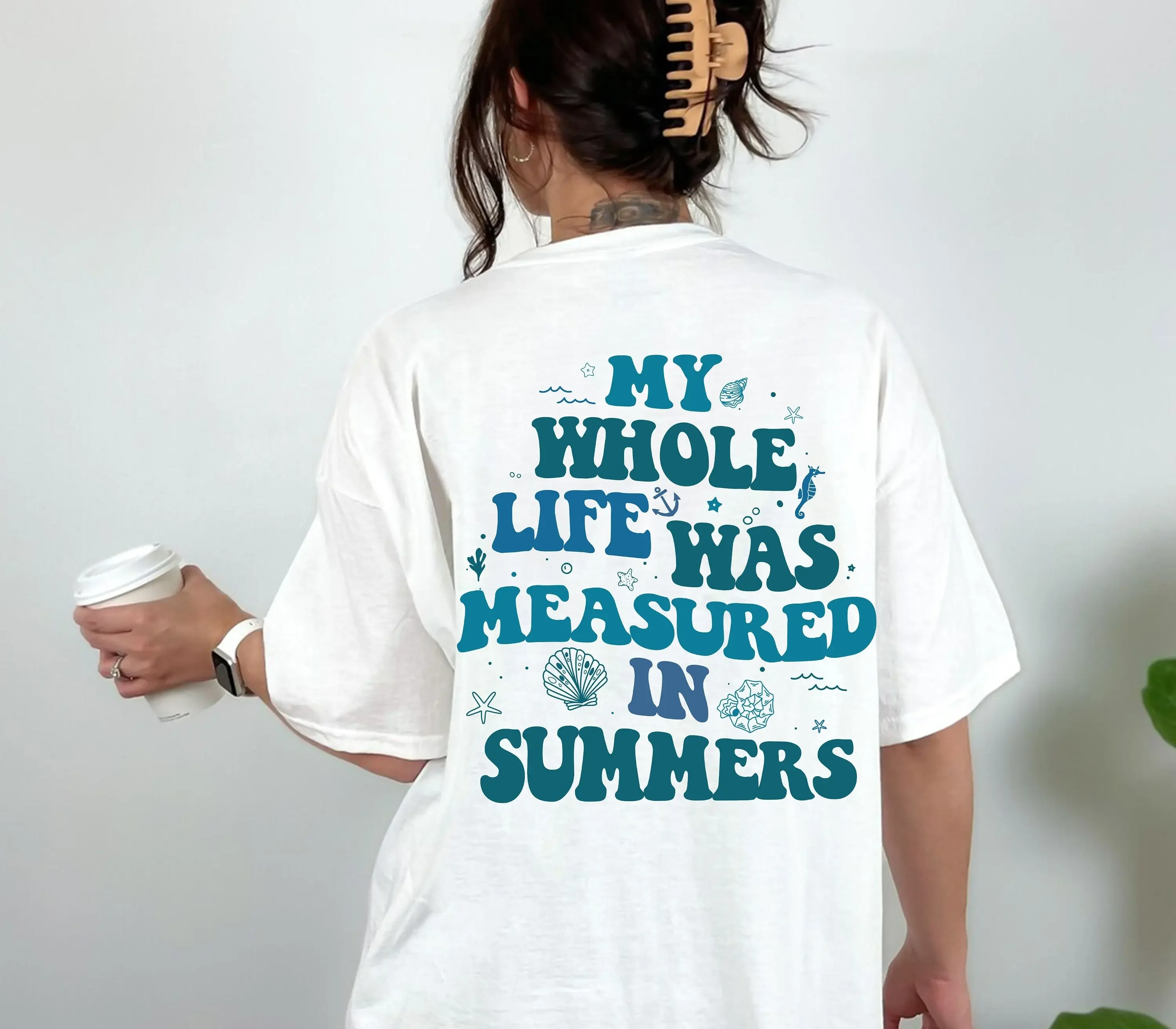 The Summer I Turned Pretty T Shirt Cousins Beach Crewneck Words on Back