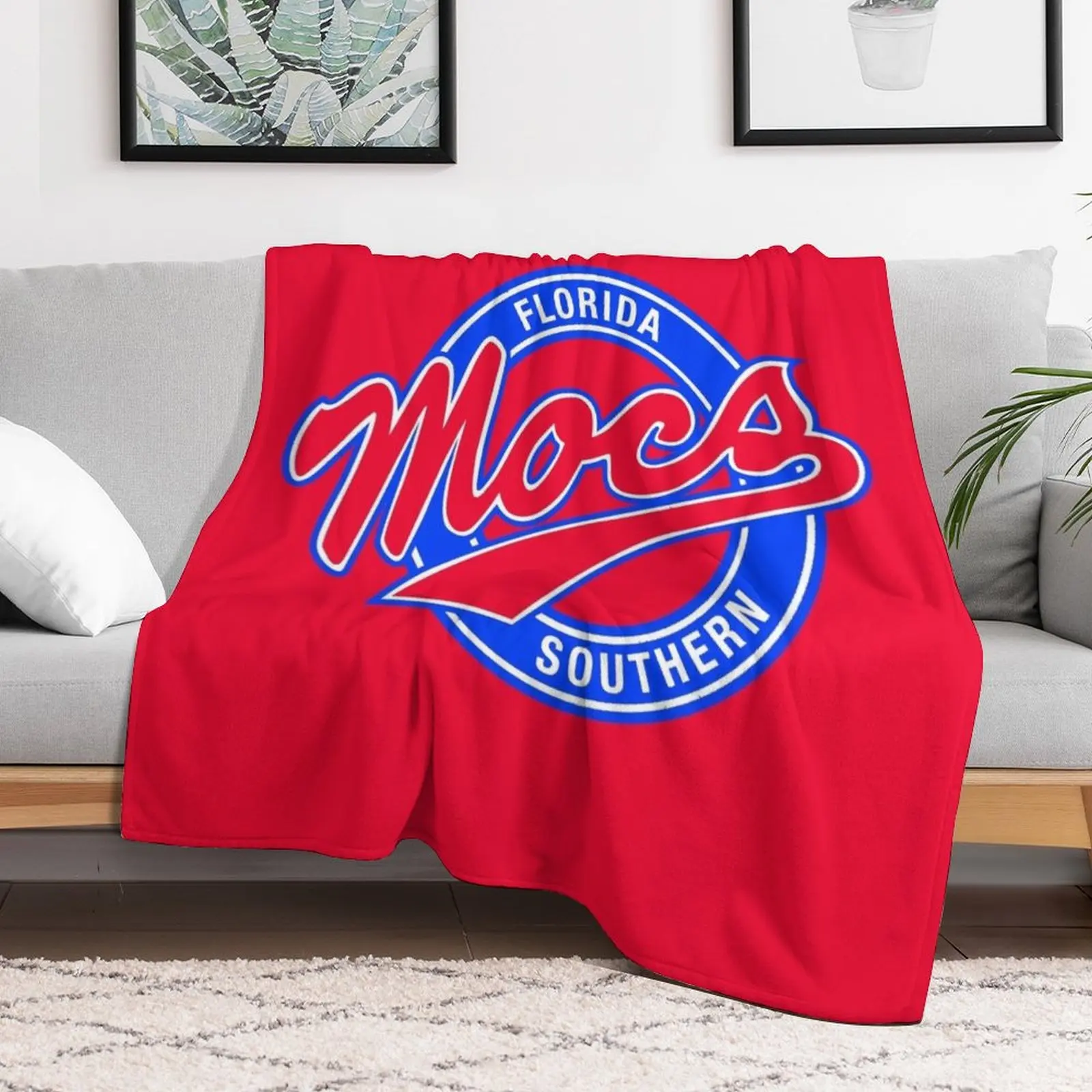 new Florida Southern-Moccasins Throw Blanket