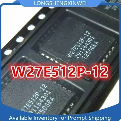 1PCS New W27E512P-12 W27E512P PLCC-32 Original Memory IC