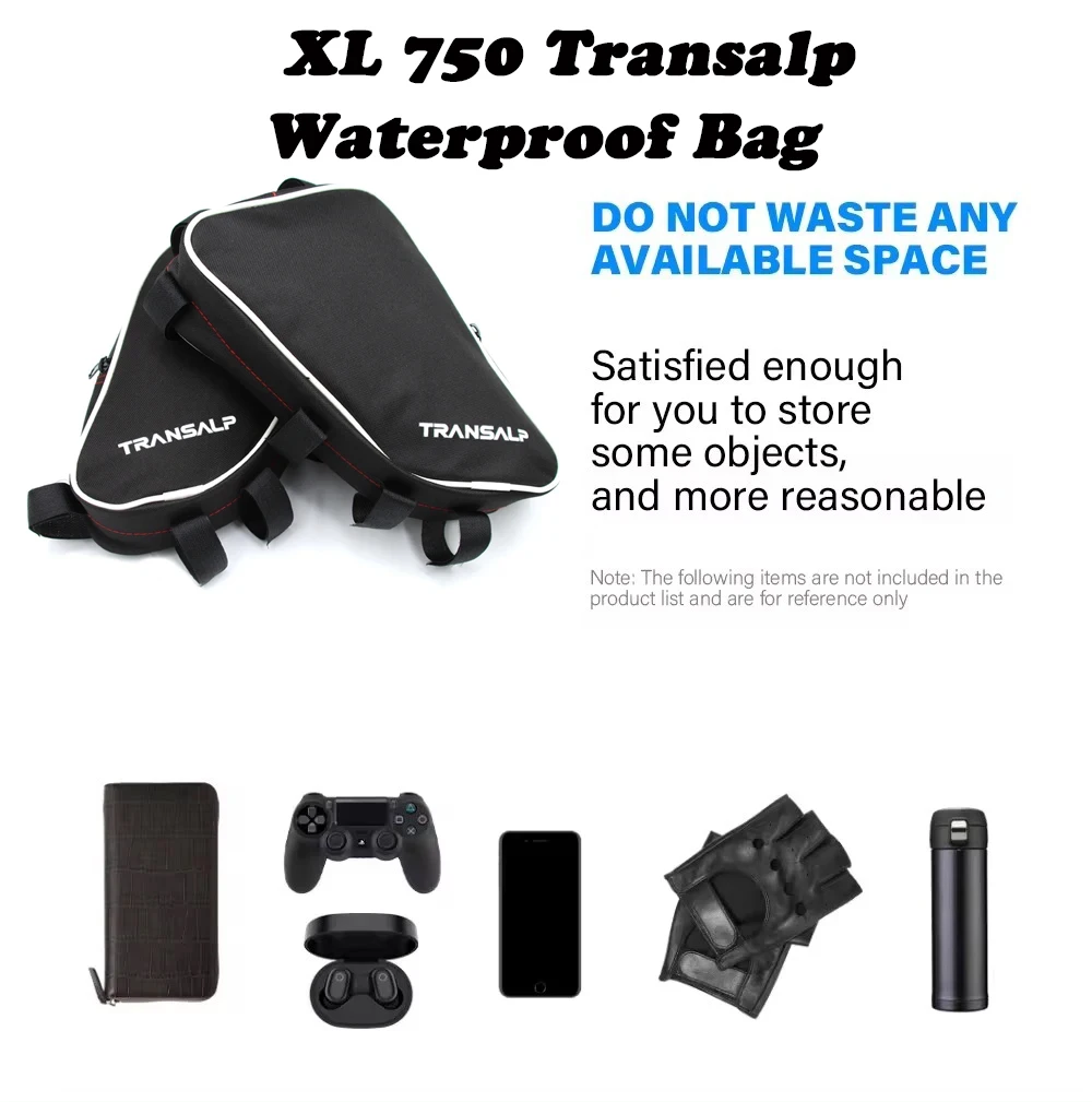 XL750 Transalp Motorcycle Tool Bag Original Bumper Special Waterproof Bag For Honda XL 750 Transalp 2023 2024 Tool Storage Bag