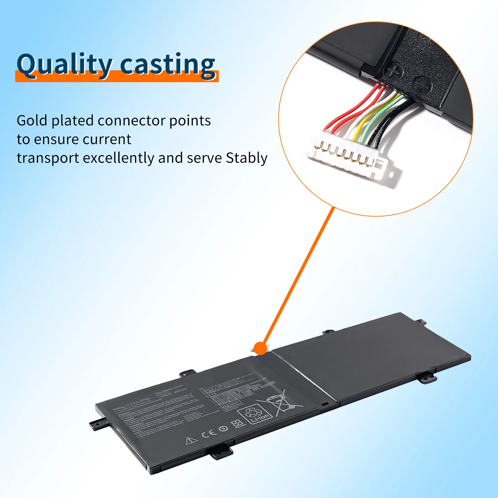 Bvbh C21n1833 Laptop Batterij Voor Asus Zenbook 14 Um431 UM431DA-AM020T Ux431 Ux431fa Ux431fn Ux431fl Ux431da UX431FN-AN002T