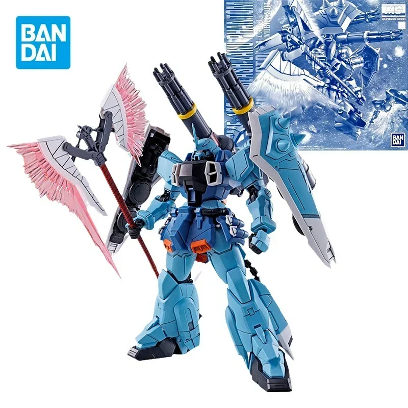 Bandai Original Gundam Modellbausatz Anime Figur MG 1/100 Zaku Phantom Actionfiguren Sammlerstücke Ornamente Spielzeug Geschenke für Kinder