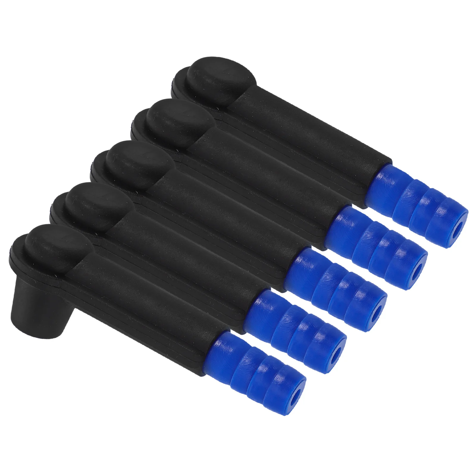 

5Pcs Universal Brake Bleeder Adapter Durable Brake Fluid Changer Connector Compatible with Most Vehicle Models