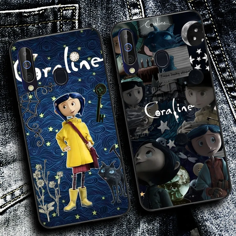 Anime C-coraline Phone Case For Samsung A 10 11 12 13 20 21 22 30 31 32 40 51 52 53 70 71 72 73 91 13 Shell