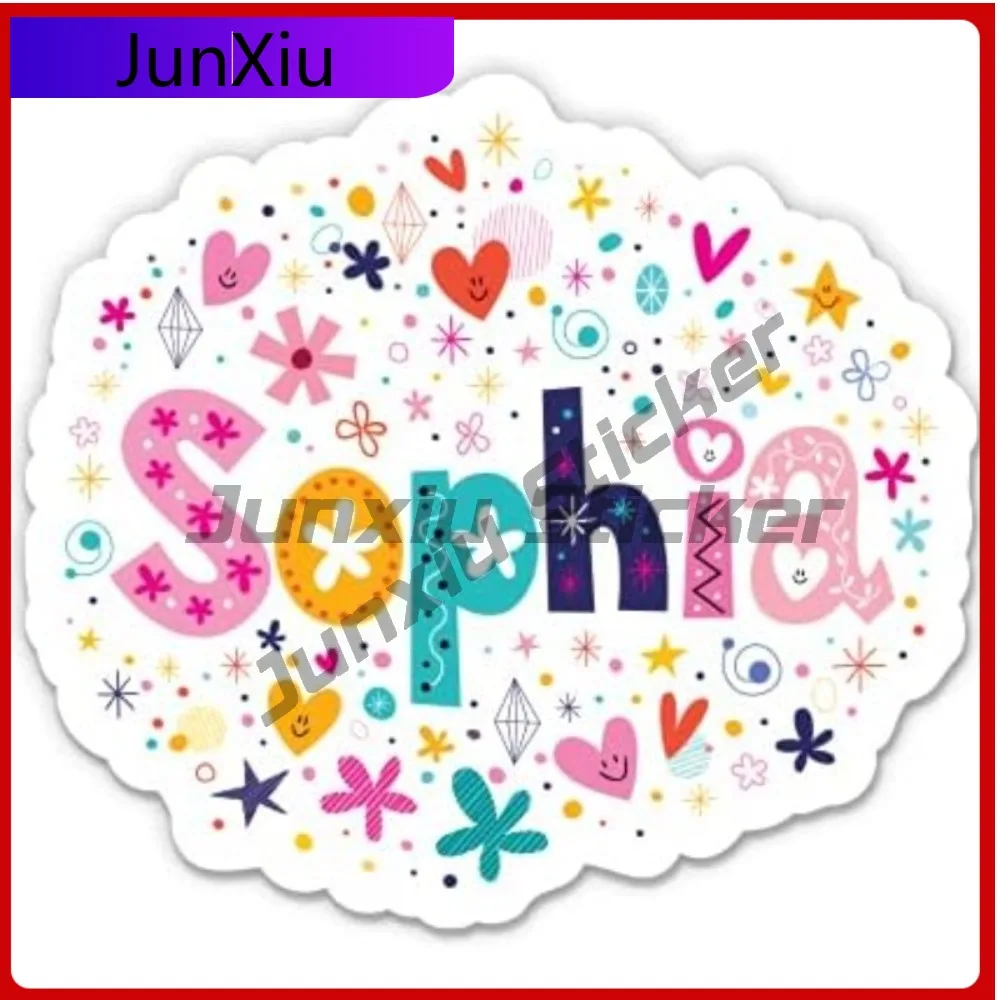 

Sophia Girl Name Kid Retro Car Boat Window Bumper Truck Motor Home Camper Van Sticker Vintage Unique Cute Trendy Cool Trendy