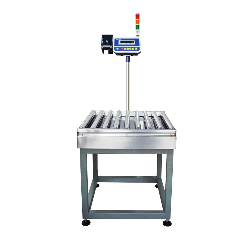 Heavy Industrial Roller Conveying Scale with Rejection Alarm System for On-line Weight Inspection