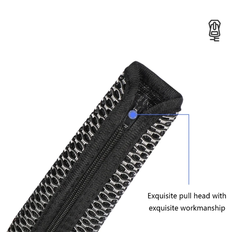 Capa protetora para faixa cabeça, manga almofada com zíper para aonic50 srh1540, fone ouvido, almofada para faixa