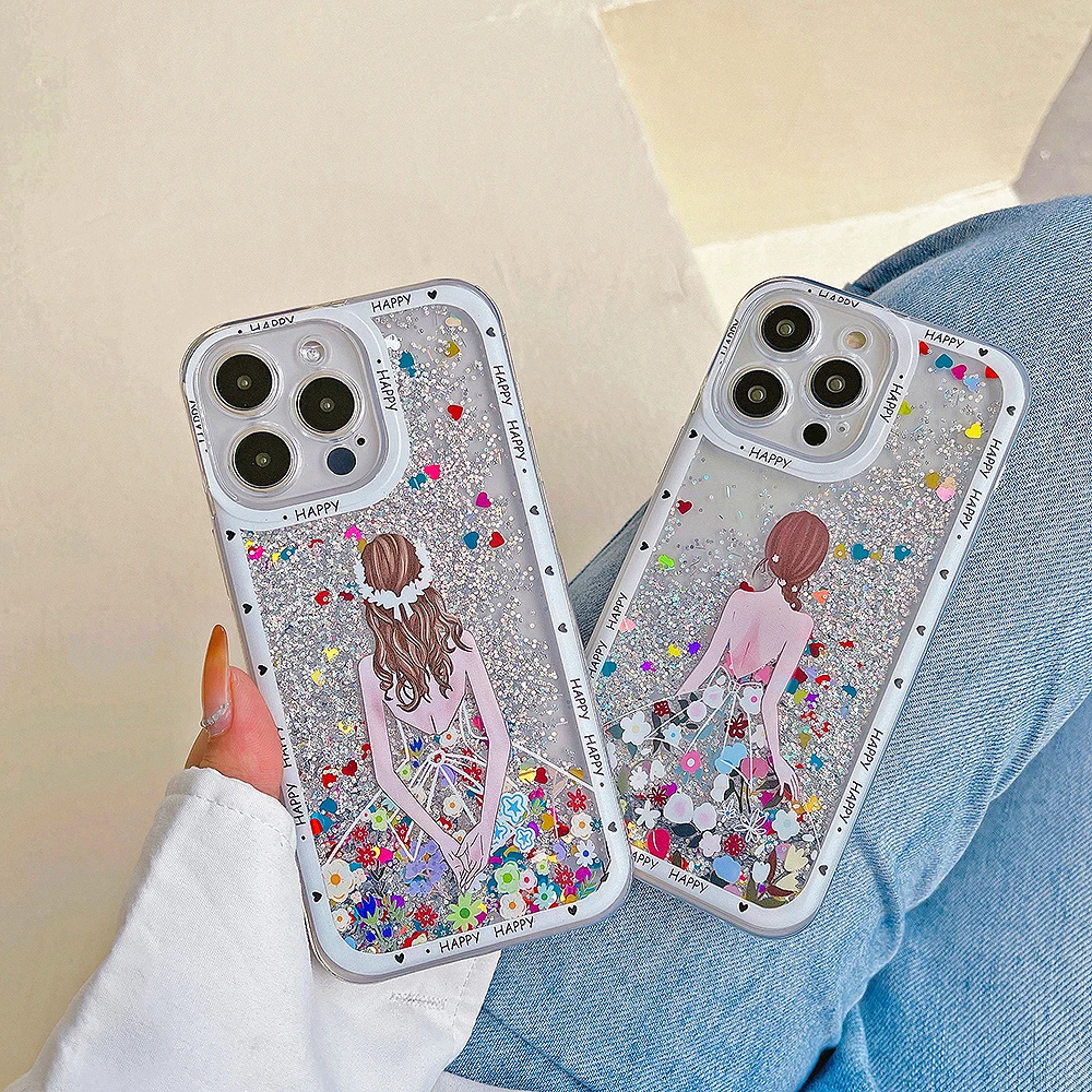 Funda de silicona para teléfono móvil, carcasa trasera de moda para iPhone 15, 14, 13, 12, 11Pro Max, X, XR, XS, 7, 8 Plus