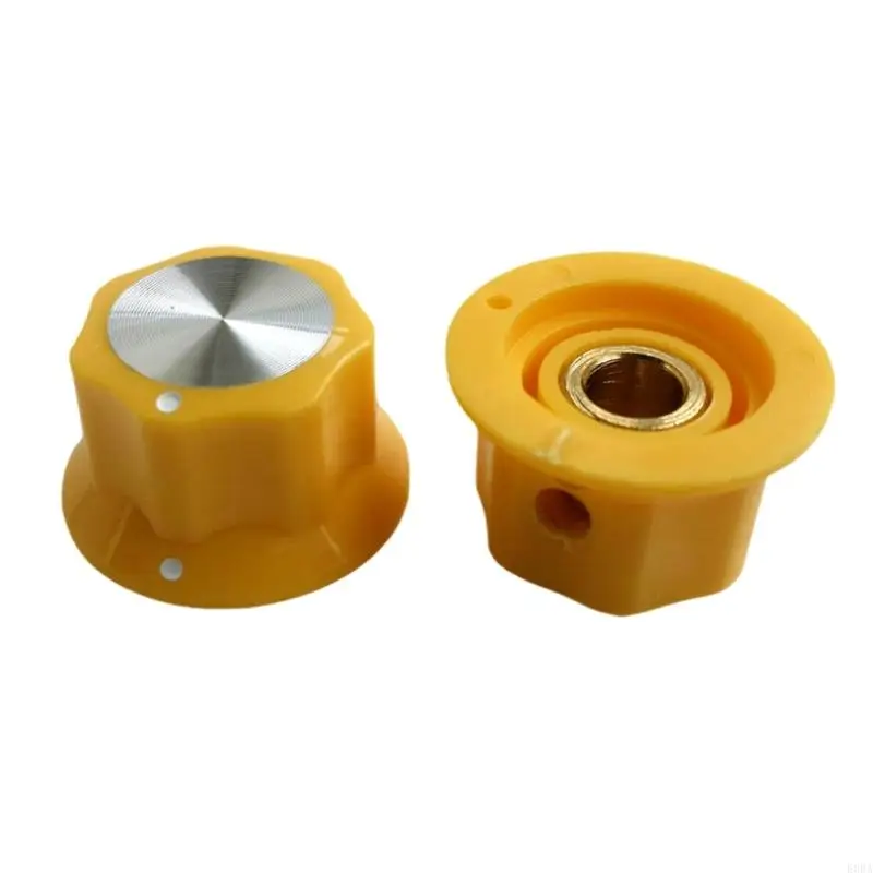 エレクトリックギターエフェクトコントロールノブ25x14.5mmギターエフェクトフットスイッチトッパー