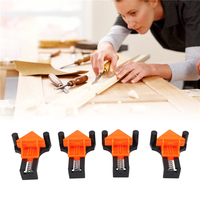 4pcs 90 Degree Right Angle Clamp Corner Mate Woodworking Hand DIY Fixture Clips Picture Frame Corner Clip Positioning Tools