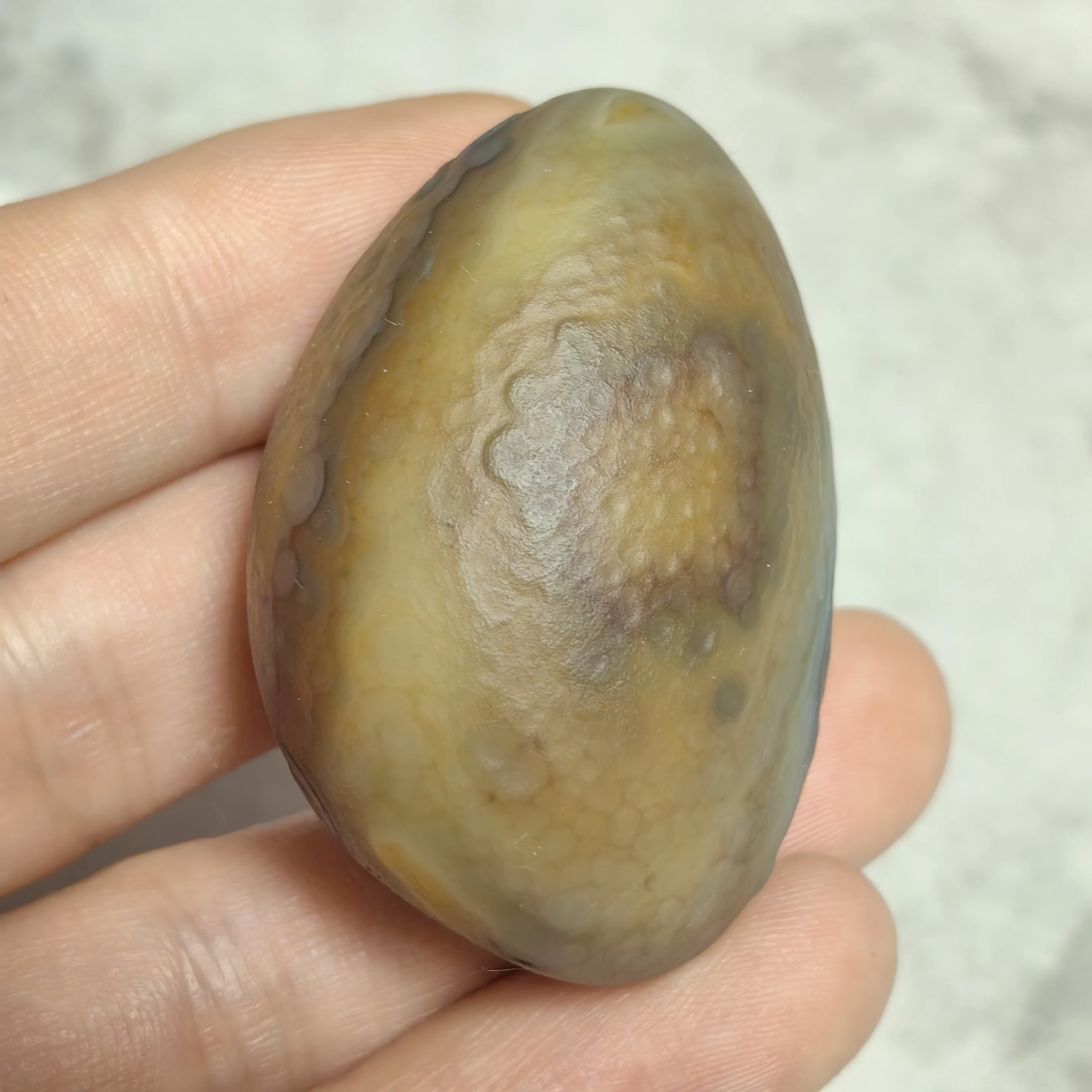 Pure Natural Divine Eye Agate Gobi Agate Mineral Specimen Rough Stone Good Luck Attract Wealth DIY Talisman Jewelry Decoration