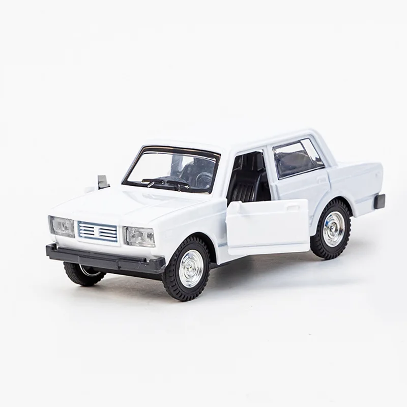 1: 32 Die Casting Model Alloy Lada Car Model Children\'s Toy Car Pendulum Power Car Model Boys\' Toy