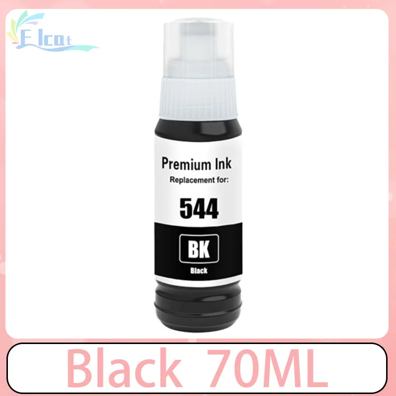 For Epson 544 Ink Bottle T544 544 Refill ink For Epson EcoTank L1210 L1250 L3110 L3150 L3210 L3250 L3251 L3260 L5290 Printer ink