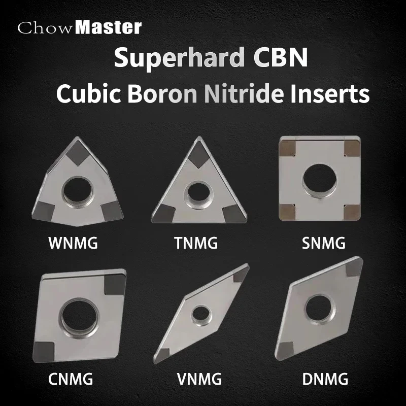 CBN Insert TNMG CNMG120404 TNGA160404 TNMG160408 Metal Turning Tools lathe Cutter For Processing Hardened Steel Cast Iron