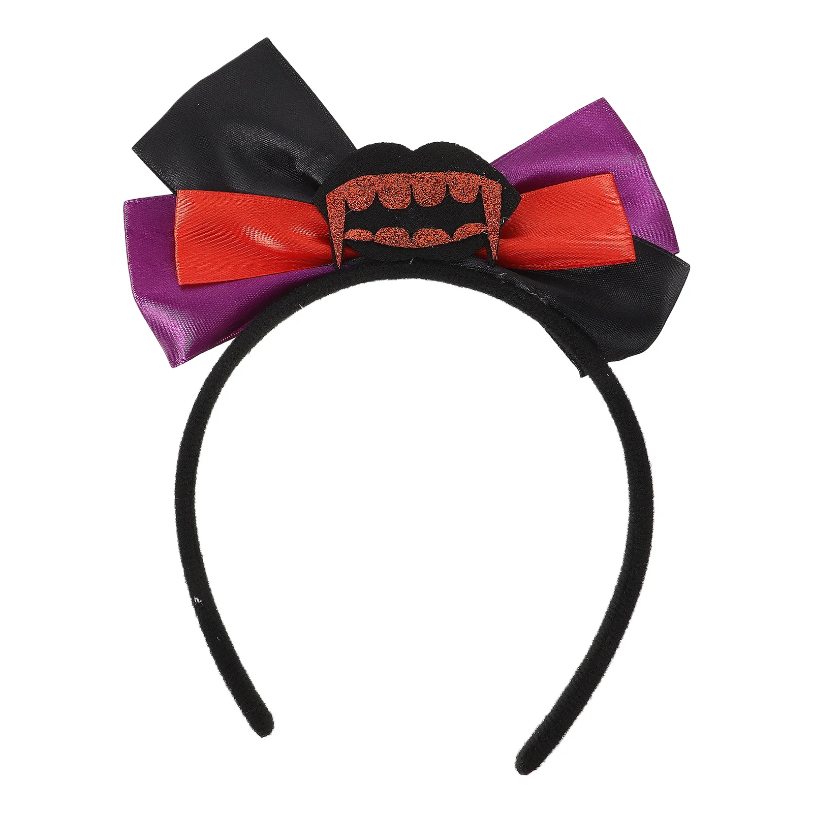 

Halloween Bow Headbands Black Purple Decor Hair Hoops Party Accessories Cosplay Headdress Photography Props Birthday Christmas
