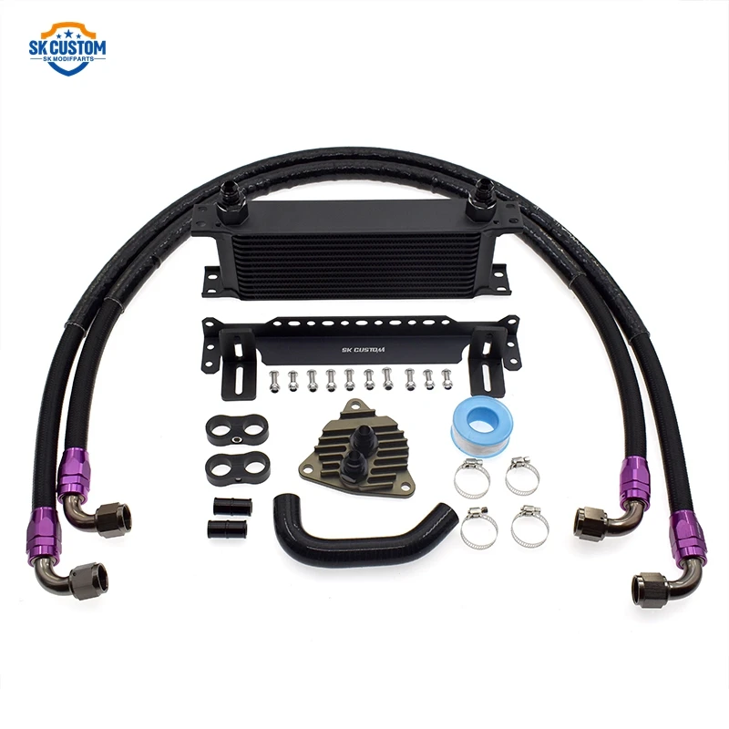 Transmission Oil Cooler Kit For VOLVO S60L S90 XC40 XC60 XC90 V40 V60 CVT Cooling Kit