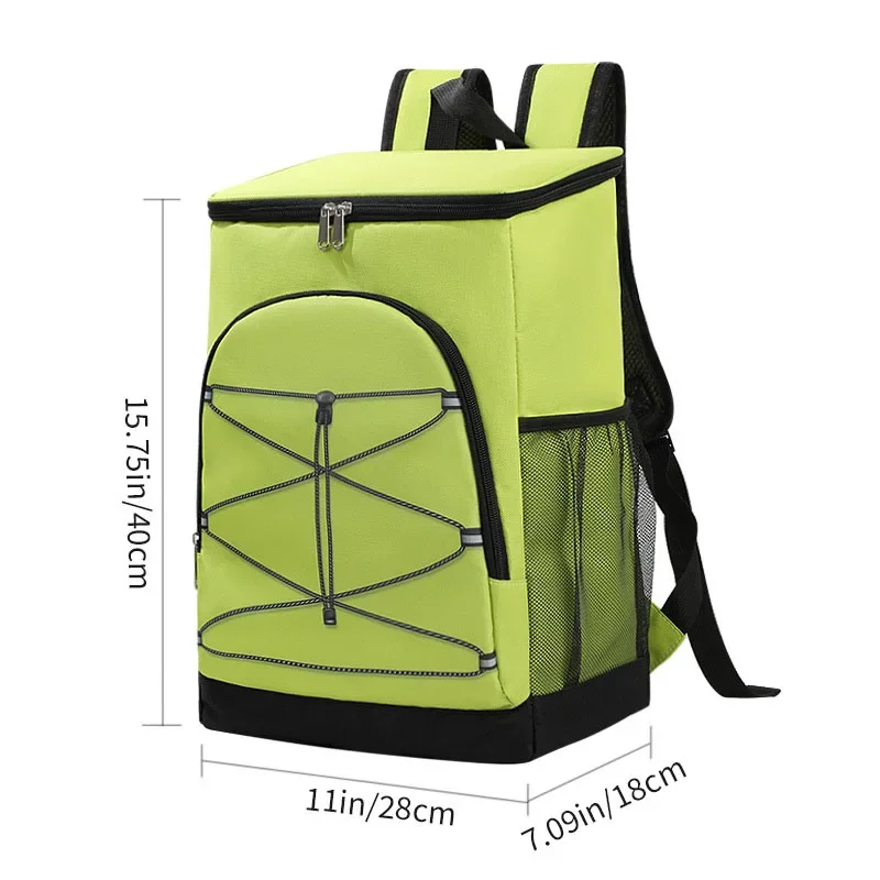 Portable Thermal Lunch Bag Food Box Durable Waterproof Cooler Ice Insulated Case BBQ Camping Oxford Dinner Backpacks Icebox