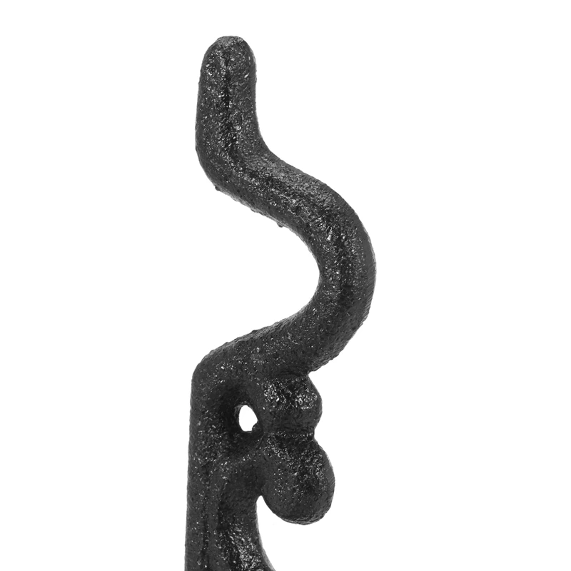 Cast Iron Hanger Wrought Iron Garden Hook Flower Pots Basket Wall Hanger Bracket With Expansion Screw