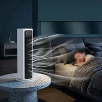 Ventilateur de climatisation personnel, ventilateur tour, 3600 mAh USB, 100 vitesses réglables, ventilateur électrique mural rafraîchissant 5
