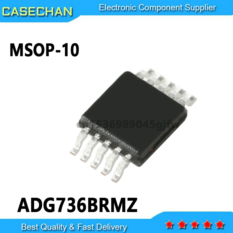 10PCS  ADG736 ADG736BRM ADSAB ADG736BRMZ MSOP-10