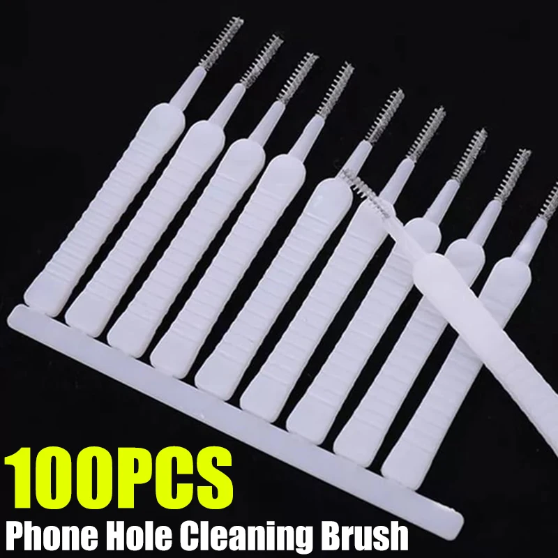 Micro Nylon Cleaning Brush Shower Head Keyboard Mobile Phone Tiny Hole Dust Remove Blocked Cleaner Mini Pore Gap Brushes Tools